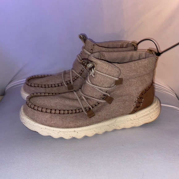 Hey Dude Reyes boots (mauve) - Picture 2 of 7